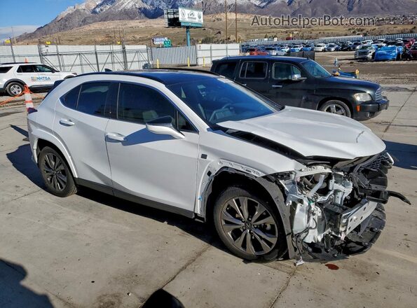 JTHB9JBH3R2076254 2024 LEXUS UX White Przód prawy