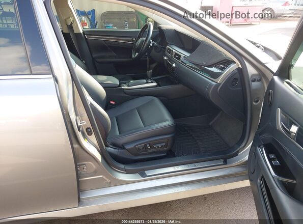 JTHBA1BL0GA000151 2016 LEXUS GS 200T Серый Вид салона спереди