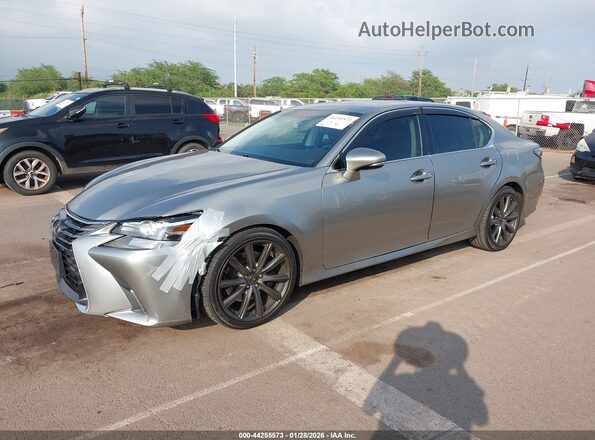 JTHBA1BL0GA000151 2016 LEXUS GS 200T Серый Передняя левая четверть