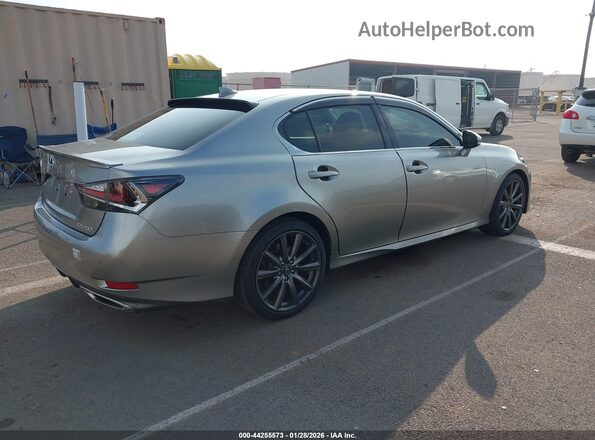 JTHBA1BL0GA000151 2016 LEXUS GS 200T Серый Задняя правая четверть