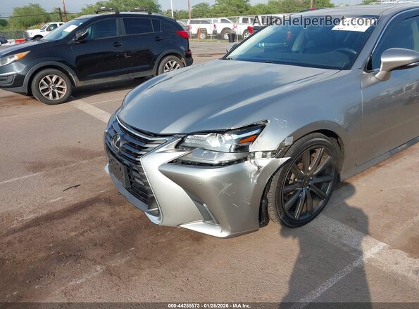 JTHBA1BL0GA000151 2016 LEXUS GS 200T Серый Вид спереди