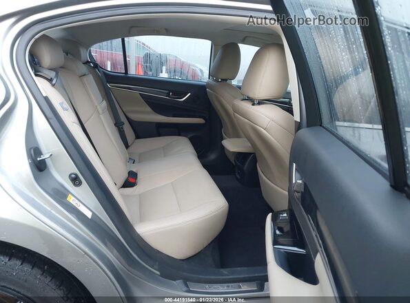 JTHBA1BL5GA000680 2016 LEXUS GS 200T Gray VIN կոդի պիտակի տեսք