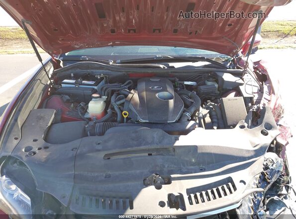 JTHBA1BL6GA002048 2016 LEXUS GS 200T Red Widok z tyłu