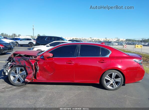 JTHBA1BL6GA002048 2016 LEXUS GS 200T Red 