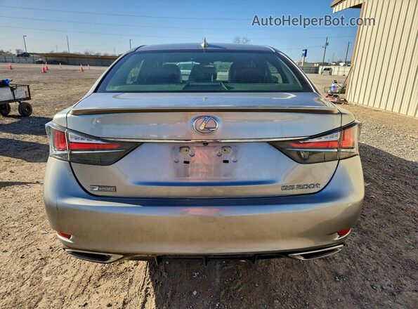 JTHBA1BLXHA003690 2017 LEXUS GS Gray Вид ззаду