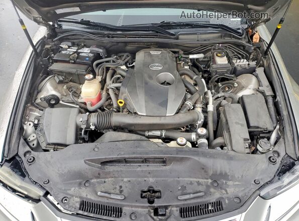 JTHBA1D20J5065750 2018 LEXUS IS Silver Widok tylnych siedzeń