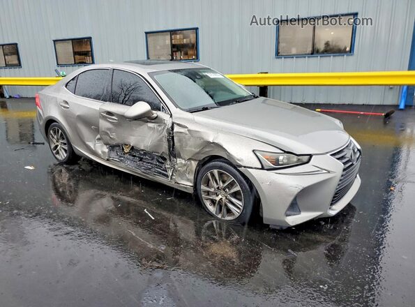 JTHBA1D20J5065750 2018 LEXUS IS Silver Przód prawy