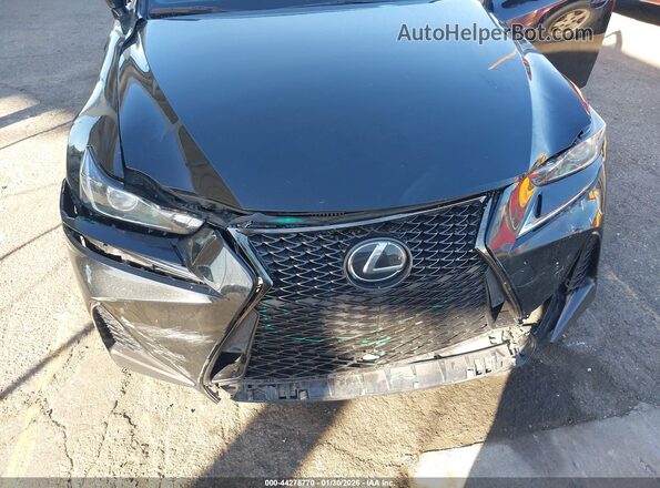 JTHBA1D21K5087340 2019 LEXUS IS 300 Black Դիմացի տեսք