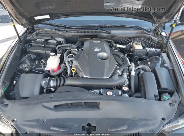 JTHBA1D21K5087340 2019 LEXUS IS 300 Black Հետևի տեսք