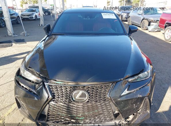 JTHBA1D21K5087340 2019 LEXUS IS 300 Black Սարքավորումների վահանակի տեսք