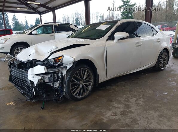 JTHBA1D22H5039399 2017 LEXUS IS 200T White Przód lewy