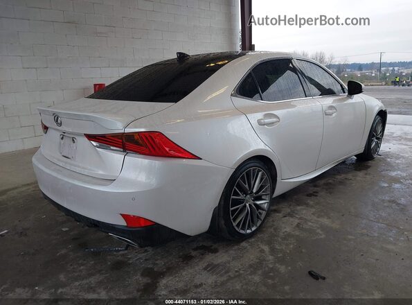 JTHBA1D22H5039399 2017 LEXUS IS 200T White Tył prawy