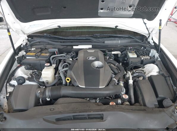 JTHBA1D22H5039399 2017 LEXUS IS 200T White Widok z tyłu