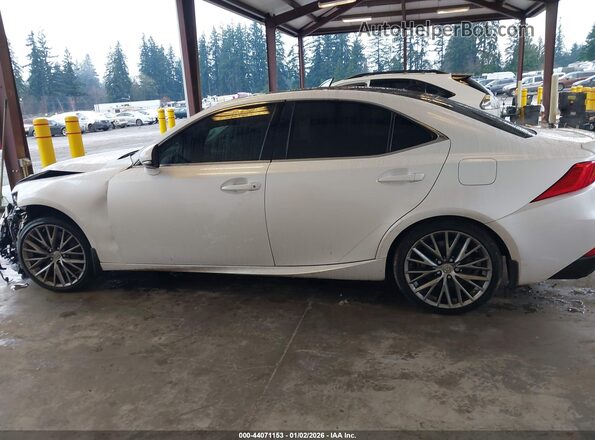 JTHBA1D22H5039399 2017 LEXUS IS 200T White Widok wnętrza 360 stopni