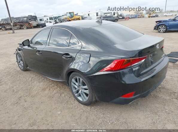 JTHBA1D22K5094829 2019 LEXUS IS 300 Black Trasero izquierdo