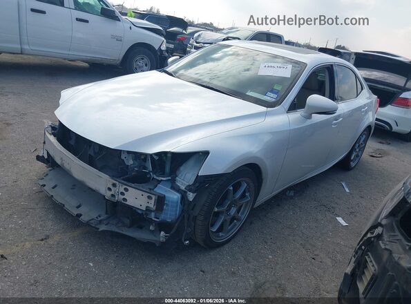 JTHBA1D22K5097598 2019 LEXUS IS 300 White წინა მარცხენა ხედი სამი მეოთხედიდან