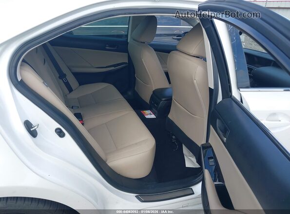JTHBA1D22K5097598 2019 LEXUS IS 300 White VIN კოდის სტიკერის ხედი