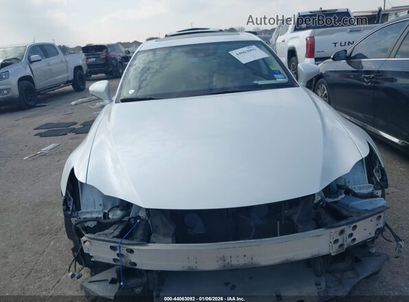 JTHBA1D22K5097598 2019 LEXUS IS 300 White ხელსაწყოთა პანელის ხედი