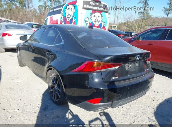 JTHBA1D23K5092975 2019 LEXUS IS 300 Black Հետևի ձախ