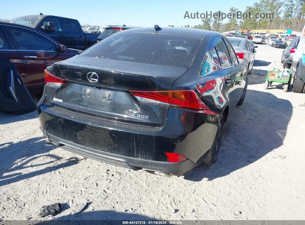JTHBA1D23K5092975 2019 LEXUS IS 300 Black Հետևի աջ