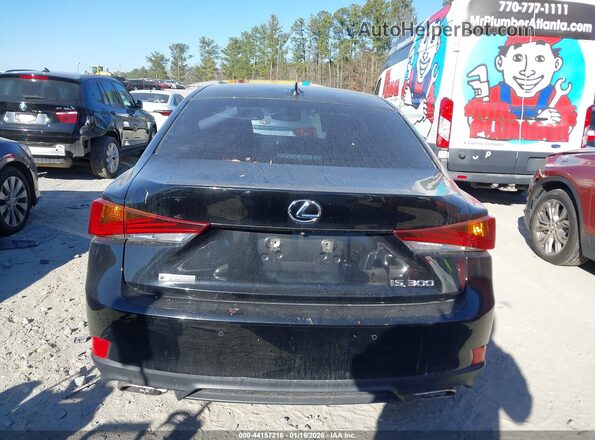 JTHBA1D23K5092975 2019 LEXUS IS 300 Black 