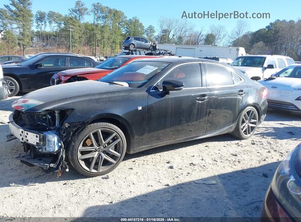 JTHBA1D23K5092975 2019 LEXUS IS 300 Black Սալոնի 360 աստիճան տեսք