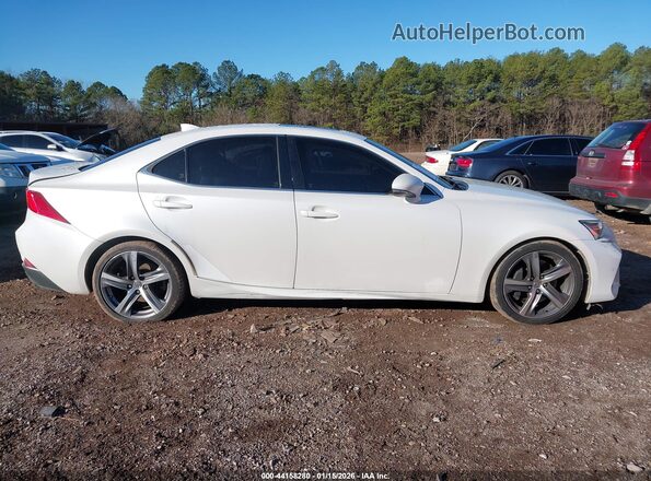 JTHBA1D25H5040689 2017 LEXUS IS 200T White Widok wnętrza 360 stopni