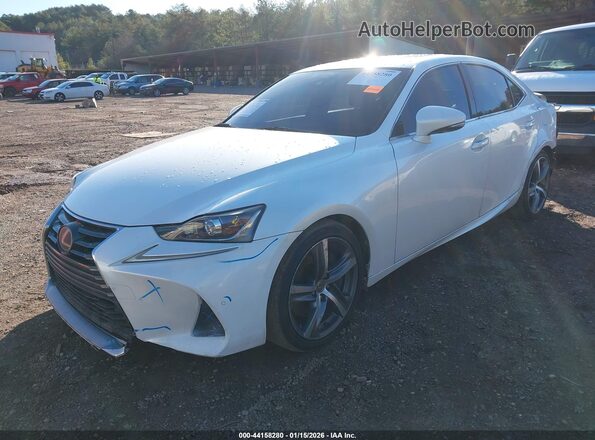 JTHBA1D25H5040689 2017 LEXUS IS 200T White Przód lewy