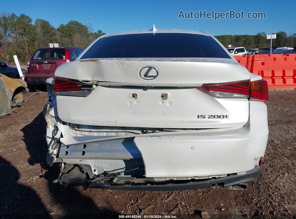 JTHBA1D25H5040689 2017 LEXUS IS 200T White 