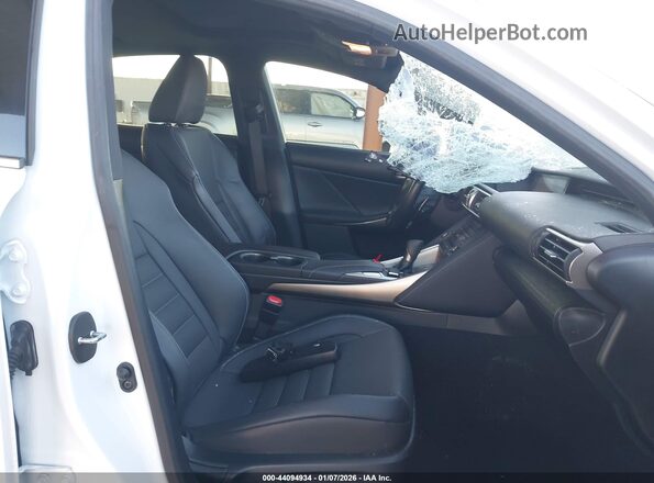 JTHBA1D26K5099340 2019 LEXUS IS 300 White Front interior view