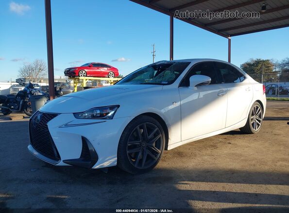 JTHBA1D26K5099340 2019 LEXUS IS 300 White Front left