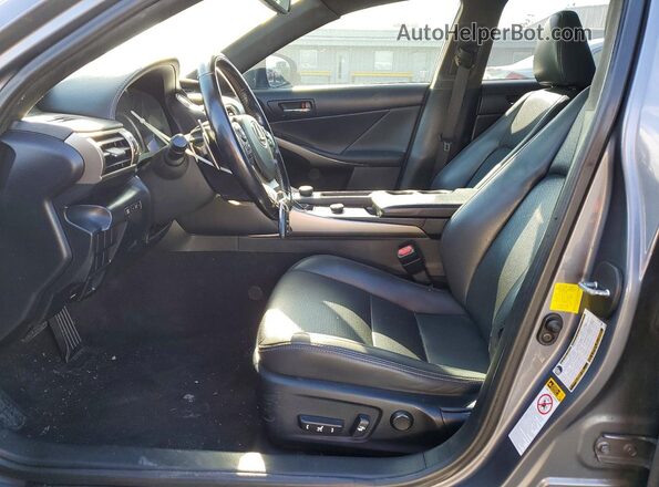 JTHBA1D27G5016764 2016 LEXUS IS Gray Սալոնի դիմացի տեսք
