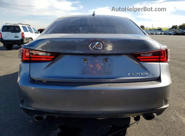 JTHBA1D27G5016764 2016 LEXUS IS Gray Հետևի տեսք