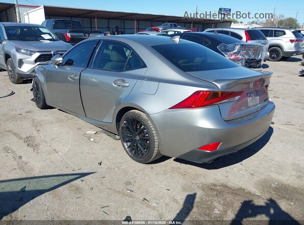 JTHBA1D27H5042766 2017 LEXUS IS 200T Silver Հետևի ձախ