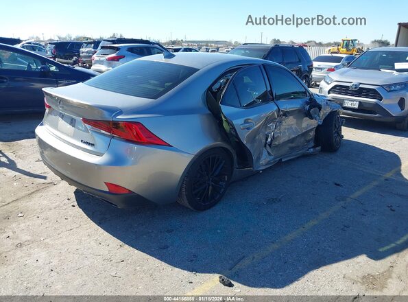 JTHBA1D27H5042766 2017 LEXUS IS 200T Silver Հետևի աջ