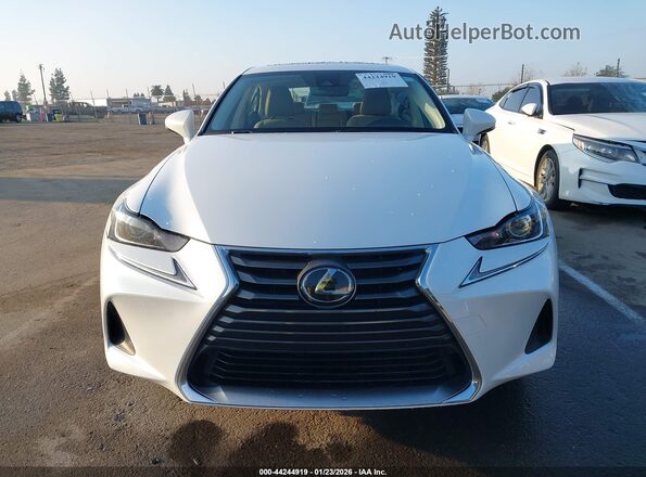 JTHBA1D27K5085656 2019 LEXUS IS 300 White Вид щитка приладів