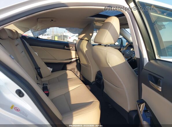 JTHBA1D27K5085656 2019 LEXUS IS 300 White Вид наклейки з VIN-кодом