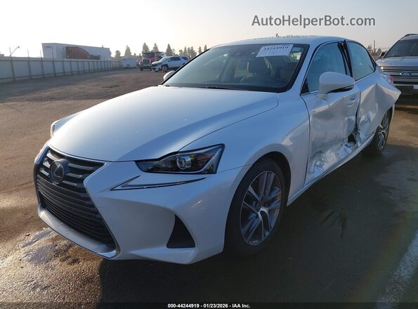 JTHBA1D27K5085656 2019 LEXUS IS 300 White Передня ліва чверть
