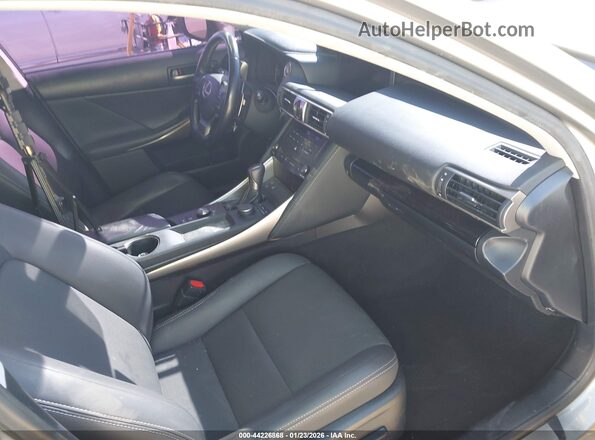 JTHBA1D27K5097807 2019 LEXUS IS 300 Серый Вид салона спереди