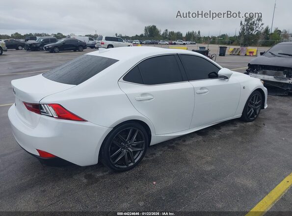 JTHBA1D28G5026574 2016 LEXUS IS 200T White Հետևի աջ