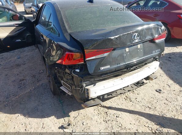 JTHBA1D28K5089070 2019 LEXUS IS 300 Black წინა ხედი