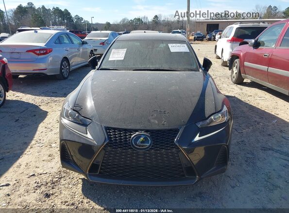 JTHBA1D28K5089070 2019 LEXUS IS 300 Black უკანა სალონის ხედი