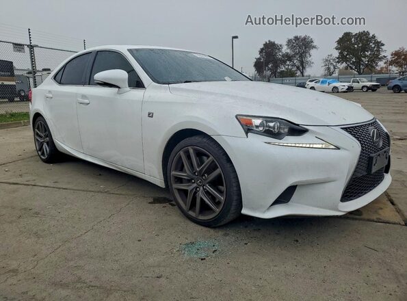 JTHBA1D29G5016040 2016 LEXUS IS White Front right