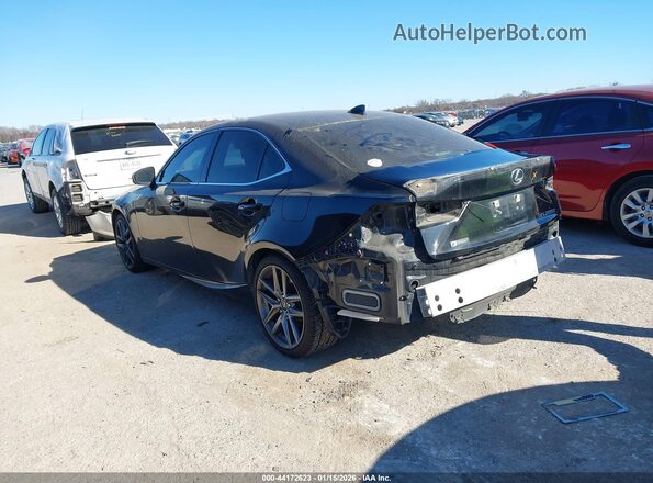 JTHBA1D29H5040520 2017 LEXUS IS 200T Black Задня ліва чверть