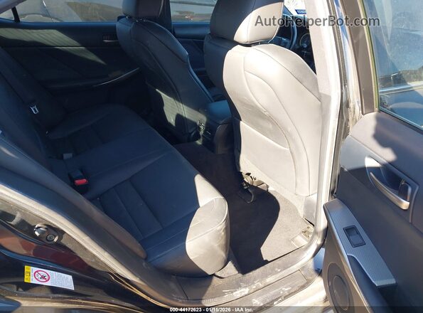 JTHBA1D29H5040520 2017 LEXUS IS 200T Black Вид наклейки з VIN-кодом