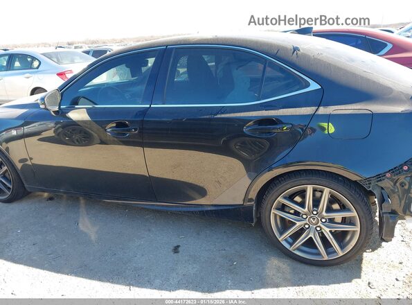 JTHBA1D29H5040520 2017 LEXUS IS 200T Black Панорамний вид салону 360°