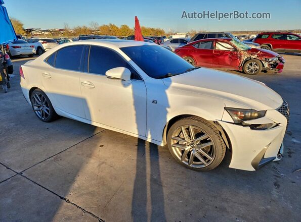 JTHBA1D29J5066573 2018 LEXUS IS White Առջևի աջ