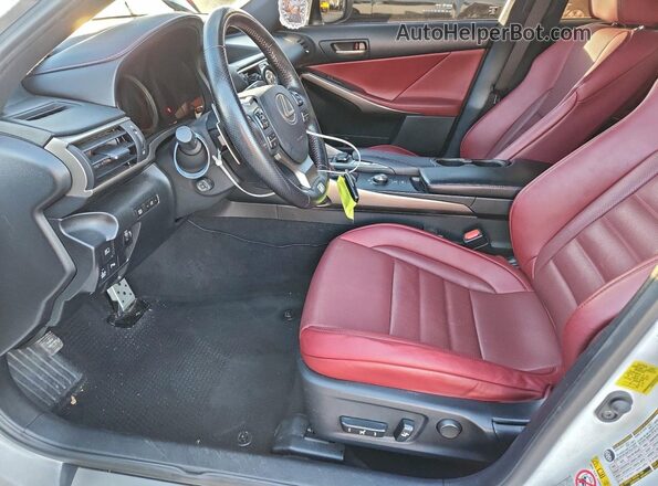 JTHBA1D29J5066573 2018 LEXUS IS White Սալոնի դիմացի տեսք