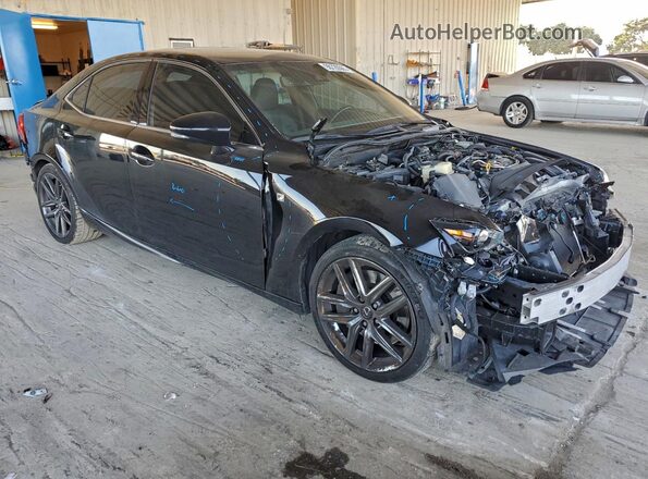 JTHBA1D29J5079727 2018 LEXUS IS Черный Передняя правая четверть