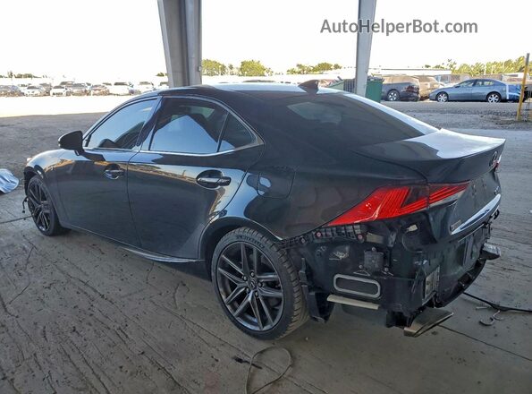JTHBA1D29J5079727 2018 LEXUS IS Черный Задняя левая четверть